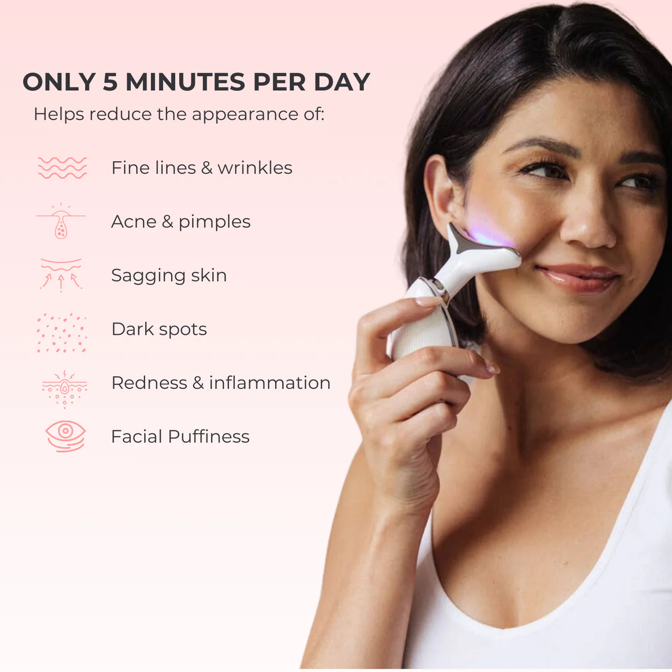 Celestiqa 7-in-1 LED Facial Sculptor