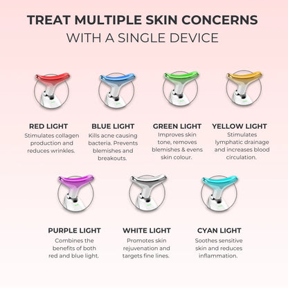 Celestiqa 7-in-1 LED Facial Sculptor