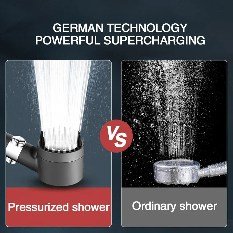 High Pressurized Filtered Shower Head